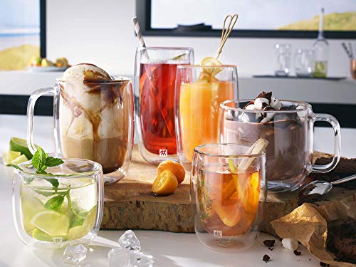 ZWILLING Sorrento 2 - pc Double - Wall Glass Coffee Cup Set - electronicsexpo.com - Coffee Mugs
