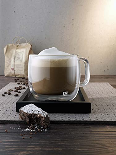 ZWILLING Sorrento Plus 2 - pc Double - Wall Glass Cappuccino Mug Set - electronicsexpo.com - Coffee Mugs