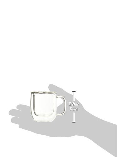 ZWILLING Sorrento Plus 2 - pc Double - Wall Glass Espresso Mug Set - electronicsexpo.com - Coffee Mugs