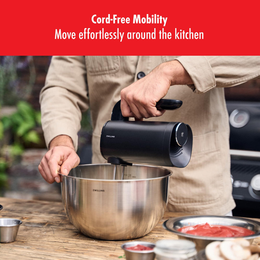 Zwilling Xtend Cordless Hand Mixer Starter Set - electronicsexpo.com - Food Mixers