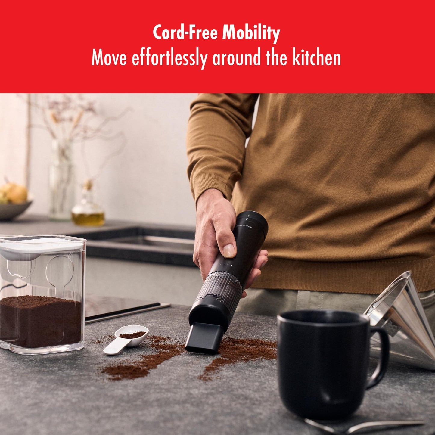 Zwilling Xtend Cordless Handheld Vacuum Cleaner Starter Set - electronicsexpo.com - Vacuums