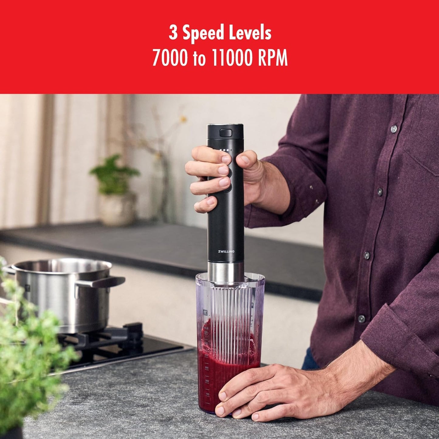 Zwilling Xtend Immersion Blender and Accessory 2 - pc Set - electronicsexpo.com - Immersion Blenders
