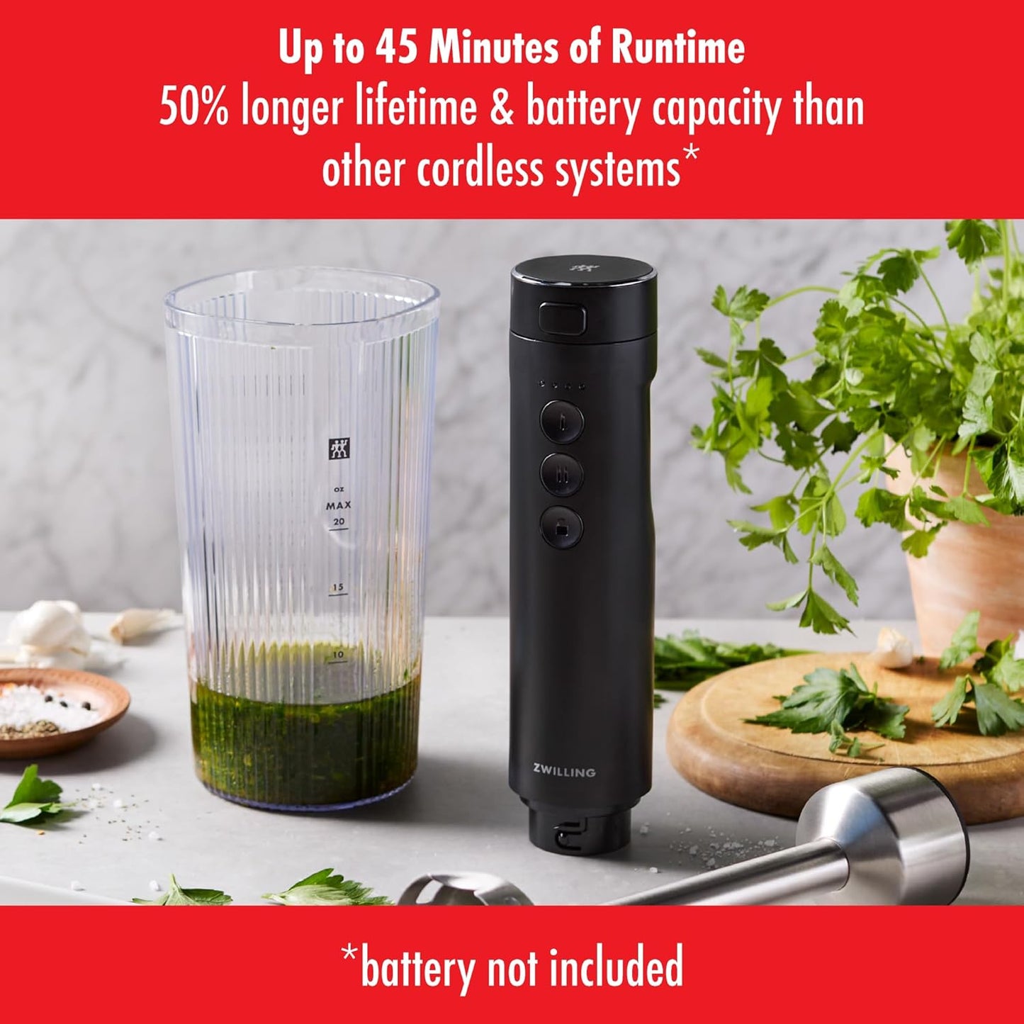 Zwilling Xtend Immersion Blender and Accessory 2 - pc Set - electronicsexpo.com - Immersion Blenders