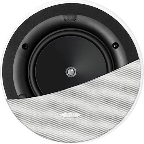 KEF CI160.2CR Ci-C Series 6-1/2" In-Ceiling Speaker (Each/White)