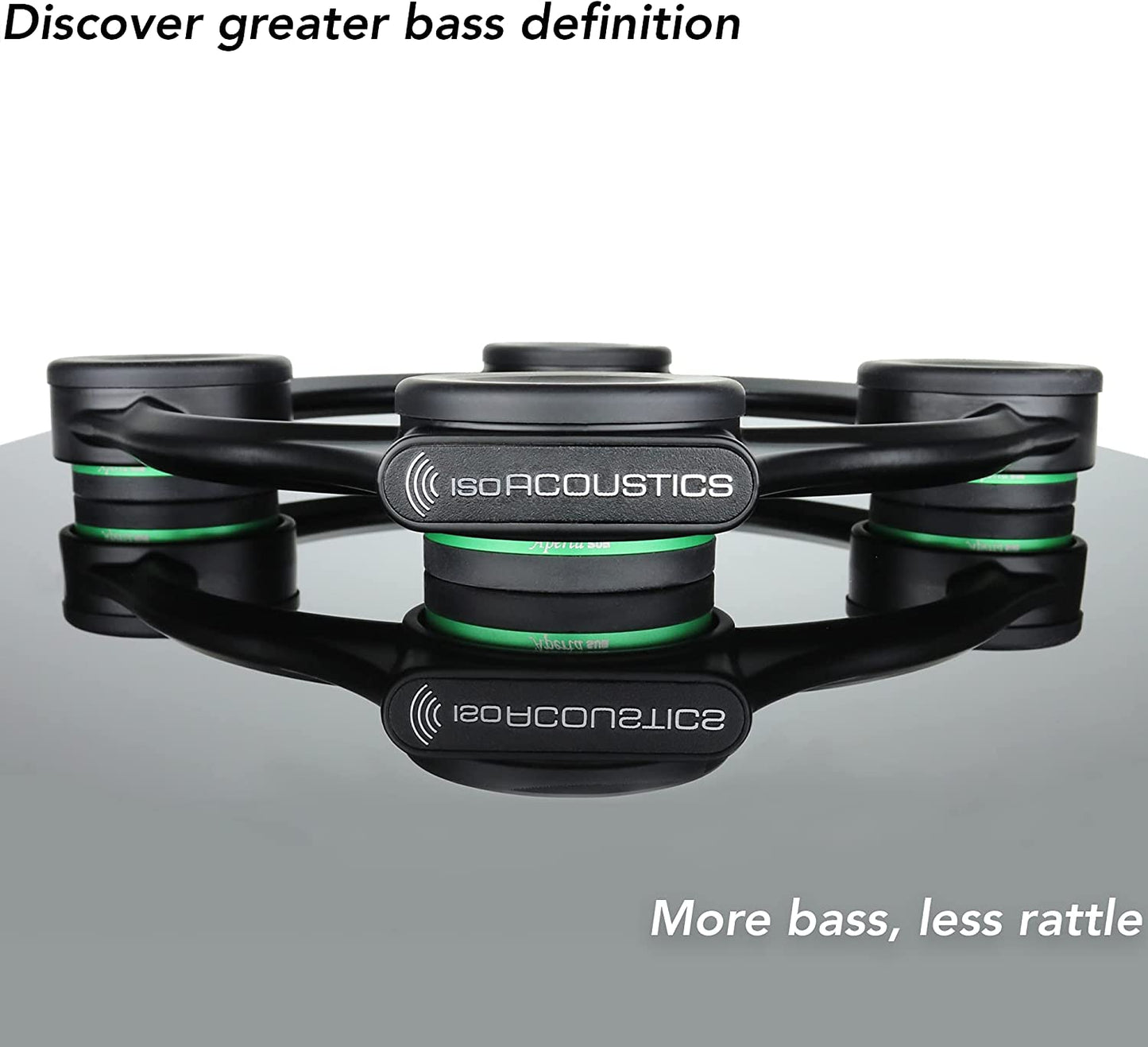 IsoAcoustics Subwoofer Isolation Stand: Aperta Sub (10.5 W x 11.5? D) - Misc - electronicsexpo.com