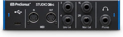 PreSonus Studio 26c 2x4, 192 kHz, USB Audio Interface