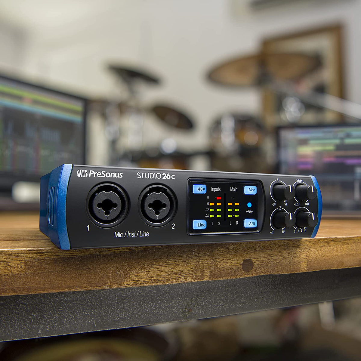PreSonus Studio 26c 2x4, 192 kHz, USB Audio Interface | electronicsexpo.com