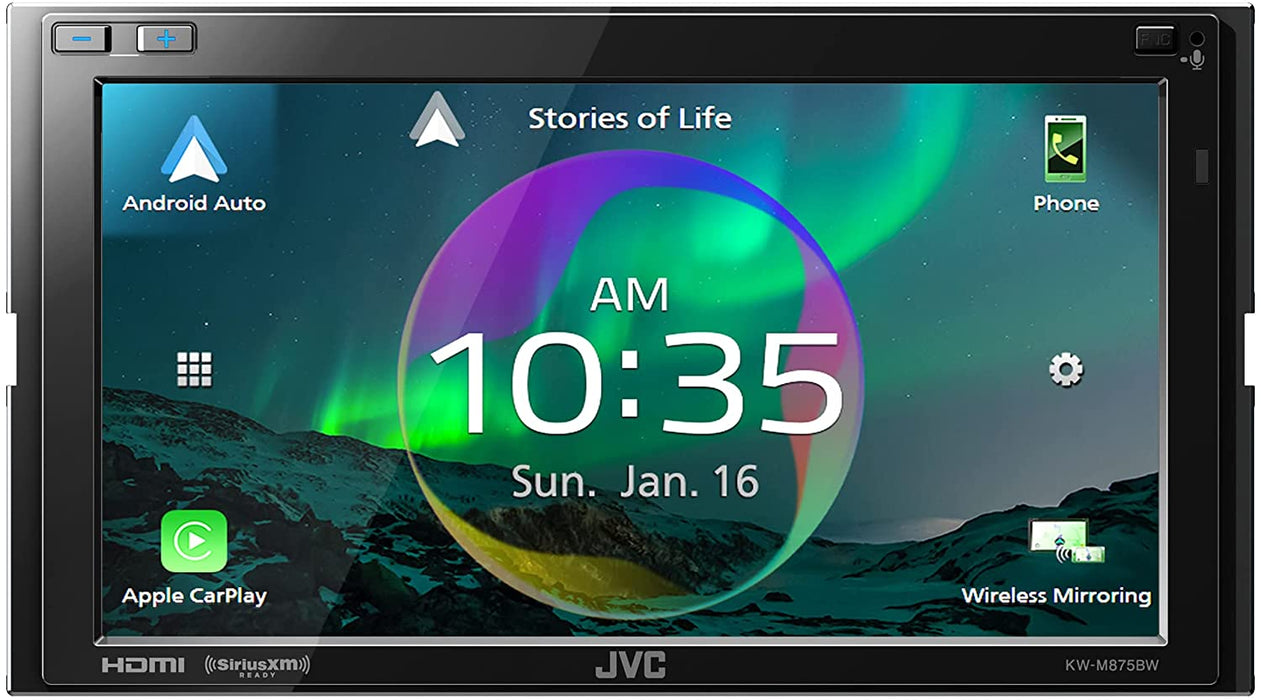 JVC KW-M875BW Digital Multimedia Receiver (Does Not Play Discs)