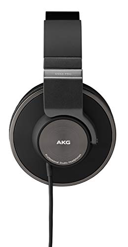 AKG Pro Audio K553 MKII Over-Ear, Closed-Back, Foldable Studio Headphones,Black - Around Ear - electronicsexpo.com