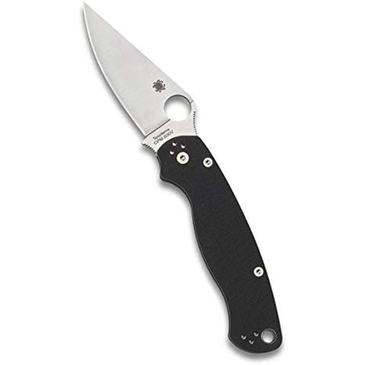 Spyderco C81GP2 Para Military 2 Signature Knife with 3.42" CPM S45VN Steel Blade (Black)