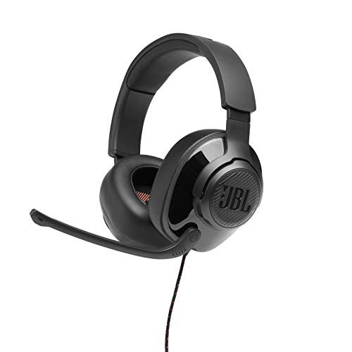 JBL Quantum 200 Wired Over-Ear Gaming Headphones- Black - Gaming Headphones - electronicsexpo.com