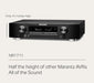 Marantz NR1711 Slim 7.2Ch 8K Ultra HD AV Receiver with HEOS Built-In (Certified Refurbished)