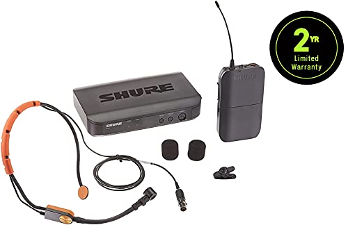 Shure BLX14/SM31 Wireless Microphone System with Bodypack and SM31FH Fitness Headset Mic