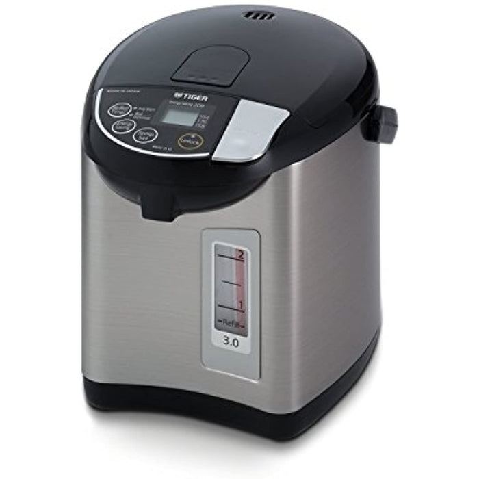 Tiger PDU-A30U-K Electric Water Boiler and Warmer, Stainless Black, 3.0-Liter - Kitchen - electronicsexpo.com
