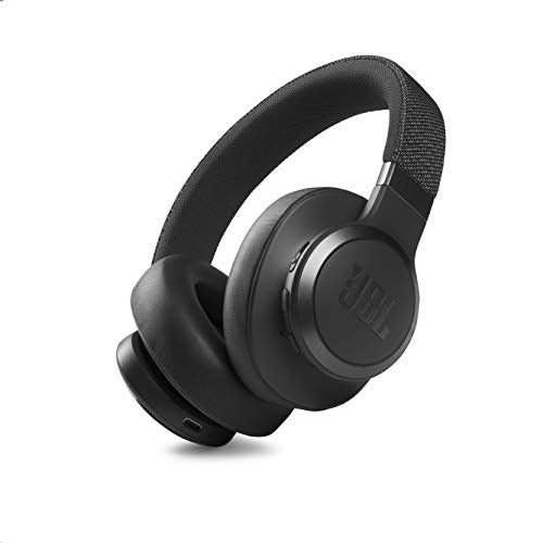 JBL Live 660NC Wireless Bluetooth Over-Ear Noise-Canceling Headphones (Black)