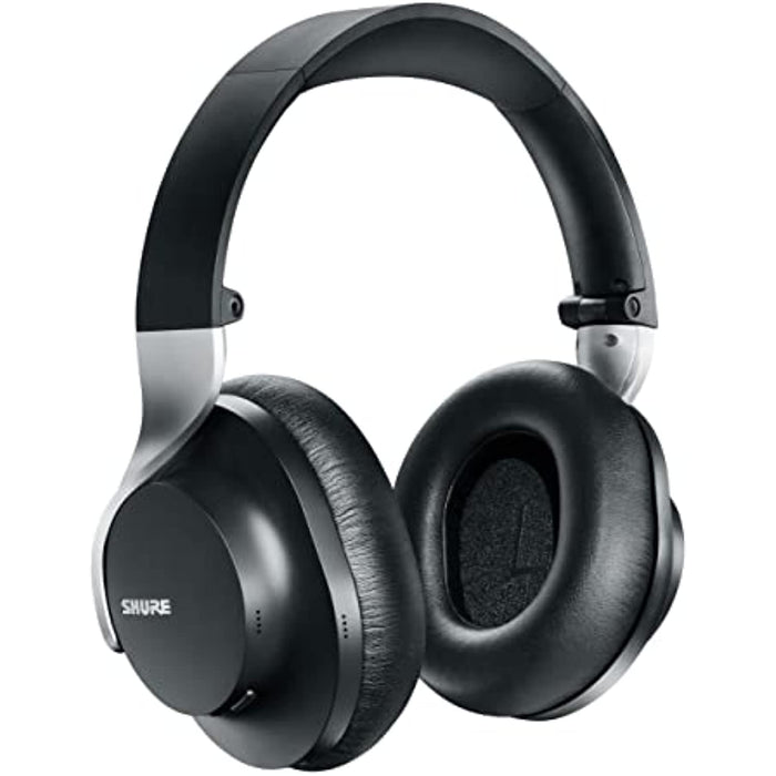 Shure AONIC 40 Over Ear Wireless Bluetooth Noise Cancelling Headphones (Black)