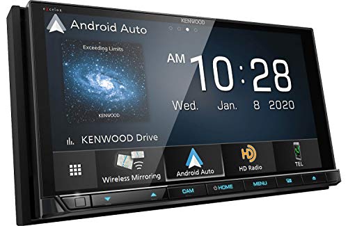 Kenwood Excelon DDX9907XR 6.8" Capacitive Touch Panel DVD Receiver with Bluetooth & HD Radio | 6.8" High Definition Monitor | With Apple CarPlay and Android Auto - Car Stereo Receivers - electronicsexpo.com