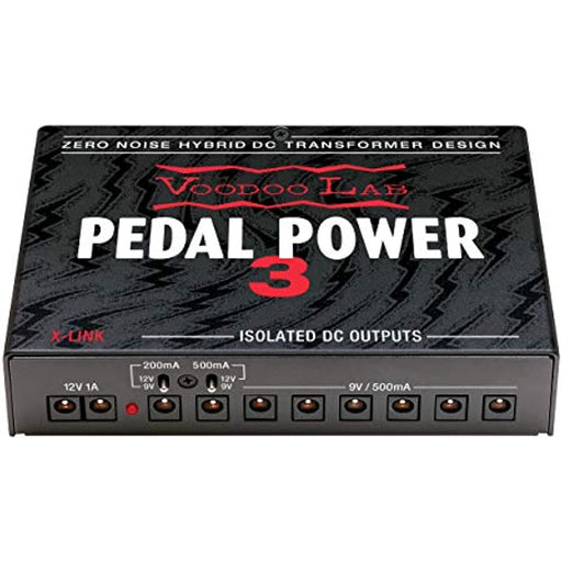 Voodoo Lab PedalPower 3 High Current 8-Output Isolated Power Supply (PP3) - Audio Accessories - electronicsexpo.com