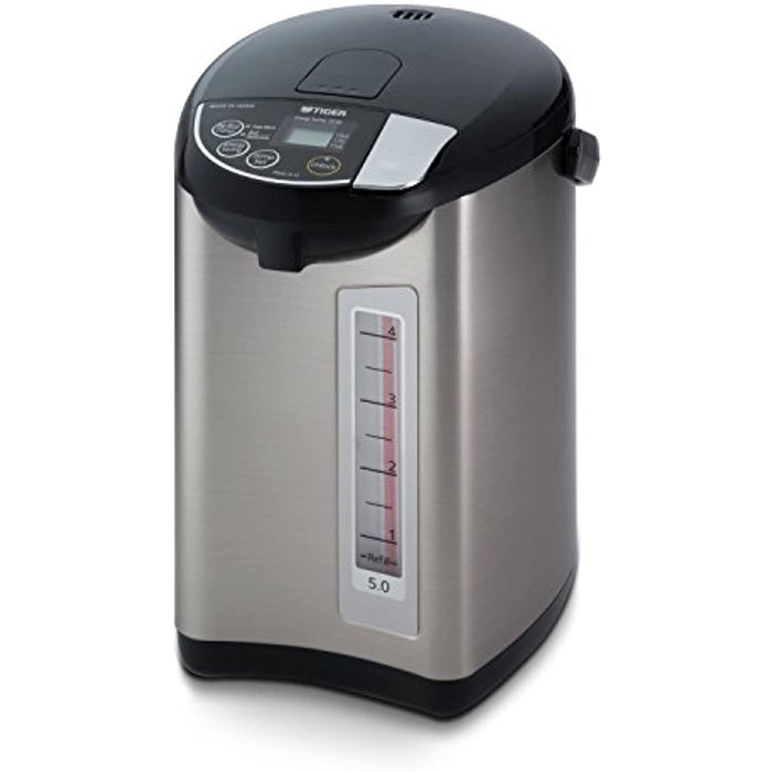 Tiger PDU-A50U-K Electric Water Boiler and Warmer (Stainless Black/5.0-Liter)