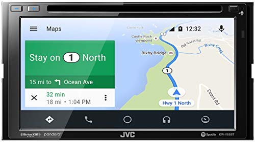 JVC KW-V85BT Compatible with Android Auto/Apple CarPlay CD/DVD Stereo/Bluetooth - Car Stereo Receivers - electronicsexpo.com