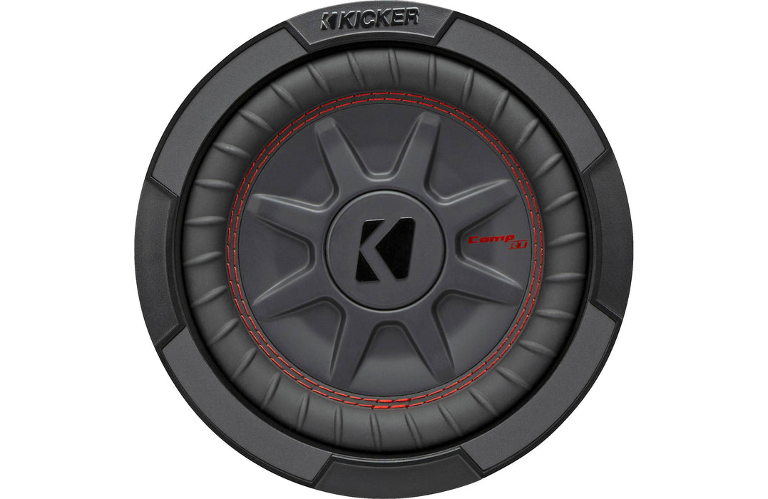Kicker 48CWRT82 CompRT Series Shallow-Mount 8" Subwoofer with Dual 2-Ohm Voice Coils
