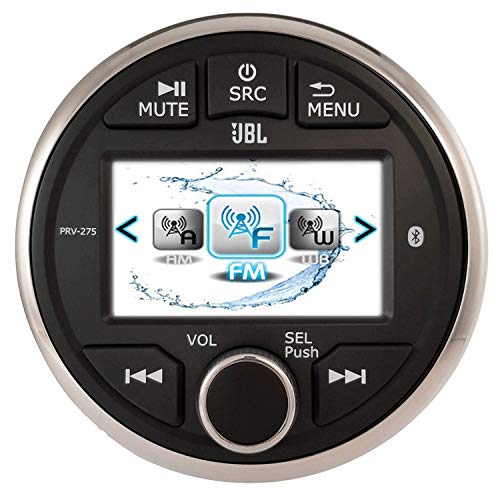 JBL JBL-PRV275 AM/FM/WB/USB Round Digital Bluetooth Receiver - Car Accessories - electronicsexpo.com