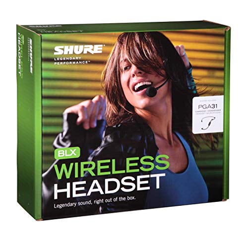 Shure BLX14/P31 Wireless Microphone System with Bodypack and PGA31 Headset Mic - Microphones - electronicsexpo.com