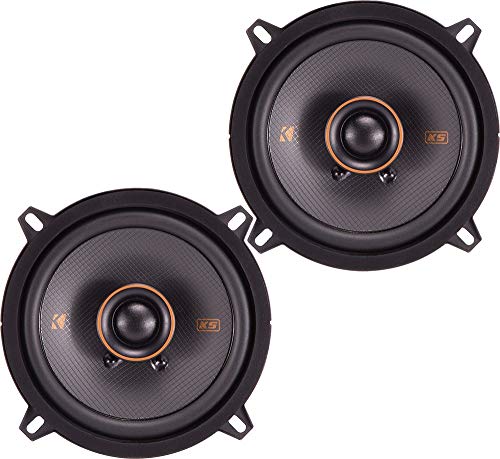 Kicker KSS50 Car Audio 5.25" Component Speaker System with 1" Tweeters - Car Speakers - electronicsexpo.com