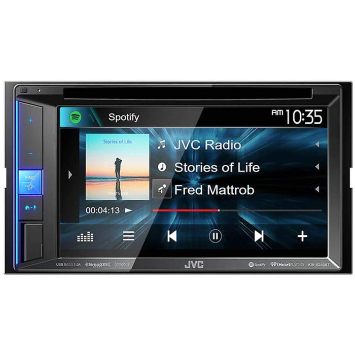 JVC KW-V250BT 6.2" CD/DVD Receiver w/ USB Input and Bluetooth - Car Stereo Receivers - electronicsexpo.com