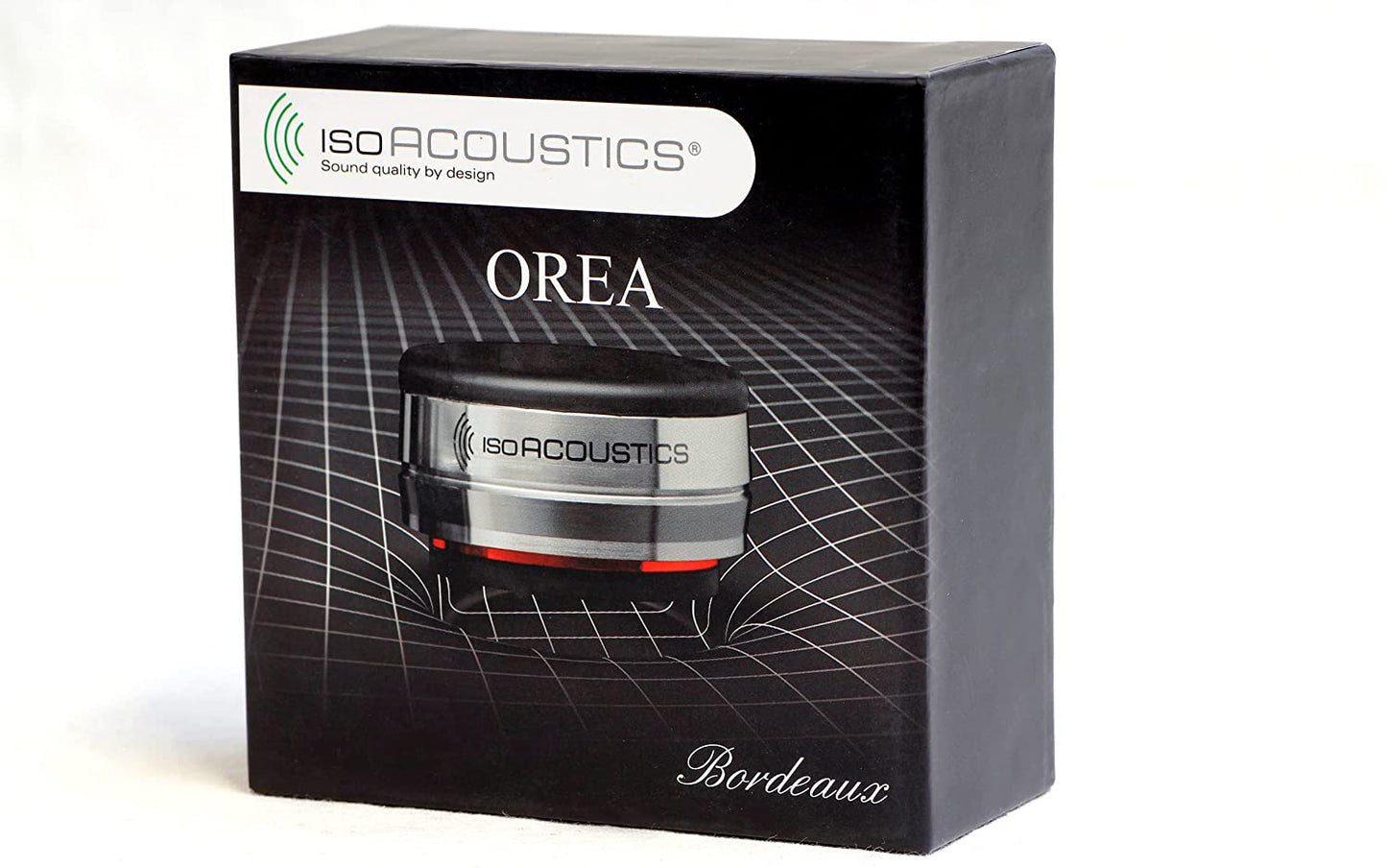 IsoAcoustics Orea Series Audio Equipment Isolators (Bordeaux - 32 lbs Max/pc) - Misc - electronicsexpo.com