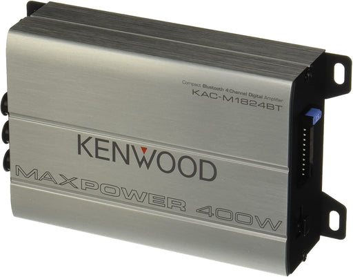 Kenwood KAC-M1814 4-Channel Compact Bridgeable - Car Amplifier - electronicsexpo.com