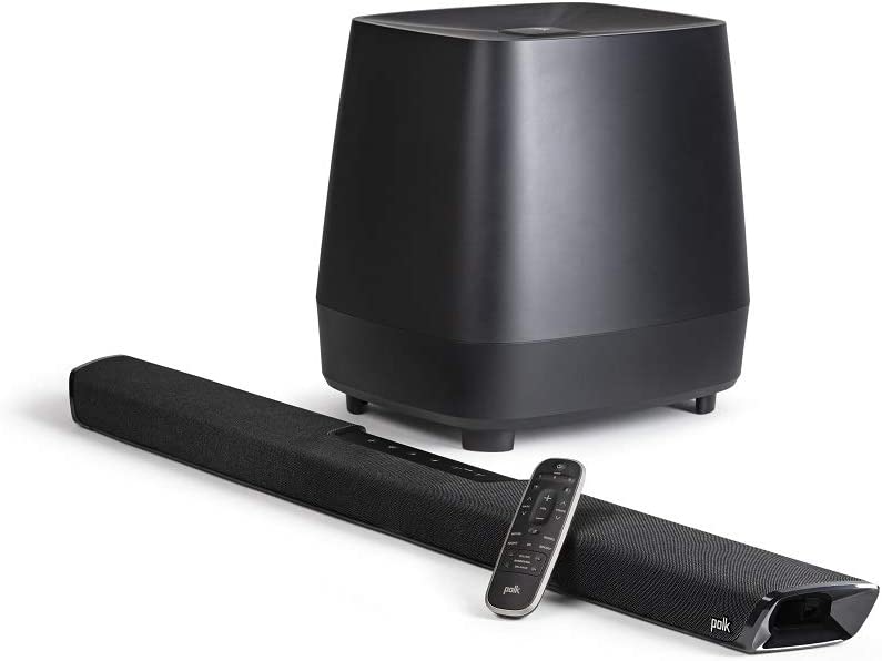 Generalife Situation Skrivemaskine Polk Audio MagniFi 2 SoundBar & Wireless Subwoofer | electronicsexpo.com