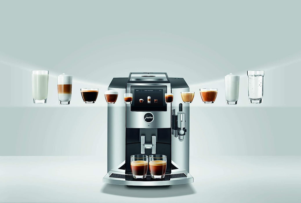 Jura S8 Automatic Coffee Machine Chrome - Coffee - electronicsexpo.com