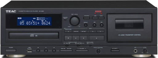 Teac AD-850 Home Audio Cassette and CD Player with USB-Recorder and Karaoke Mic