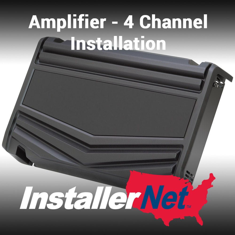 Amplifier (4 CH) Installation - electronicsexpo.com - 