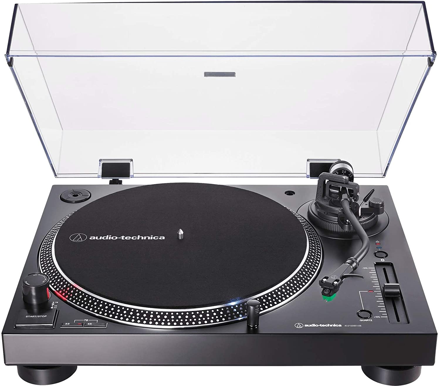 Audio - Technica AT - LP120XBT - USB - BK Bluetooth Stereo Turntable (Black) - electronicsexpo.com - Turntables