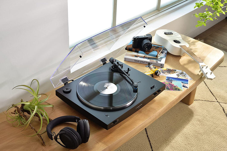 Audio Technica AT - LP3XBT - BK Bluetooth Turntable Belt Drive Fully Automatic - electronicsexpo.com - Turntables