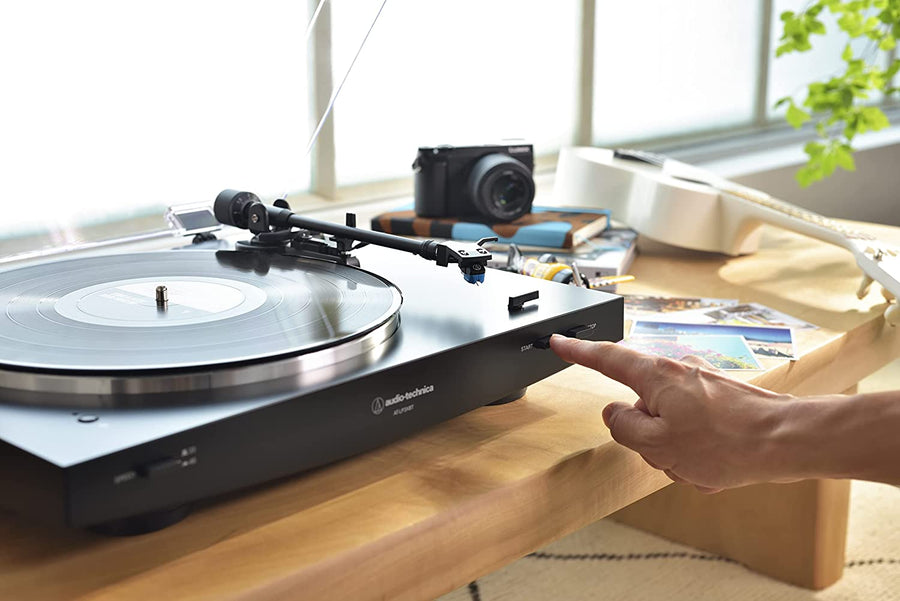 Audio Technica AT - LP3XBT - BK Bluetooth Turntable Belt Drive Fully Automatic - electronicsexpo.com - Turntables