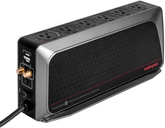 AudioQuest PowerQuest 2 Power Line Conditioner and Surge Protector - electronicsexpo.com - Power Protection