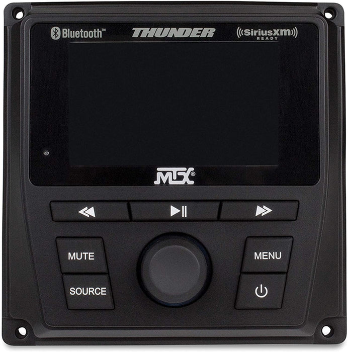 MTX AWMC3 All-Weather Bluetooth Media Controller for UTV and Marine: with AM/FM/WB