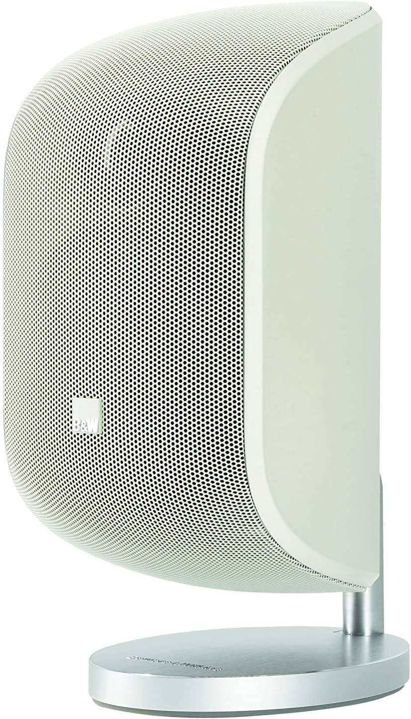 Bowers&Wilkins （B&W）M-1 ホワイト 1台 Bowers & Wilkins M-1 (Matte White) Satellite speaker at Crutchfield
