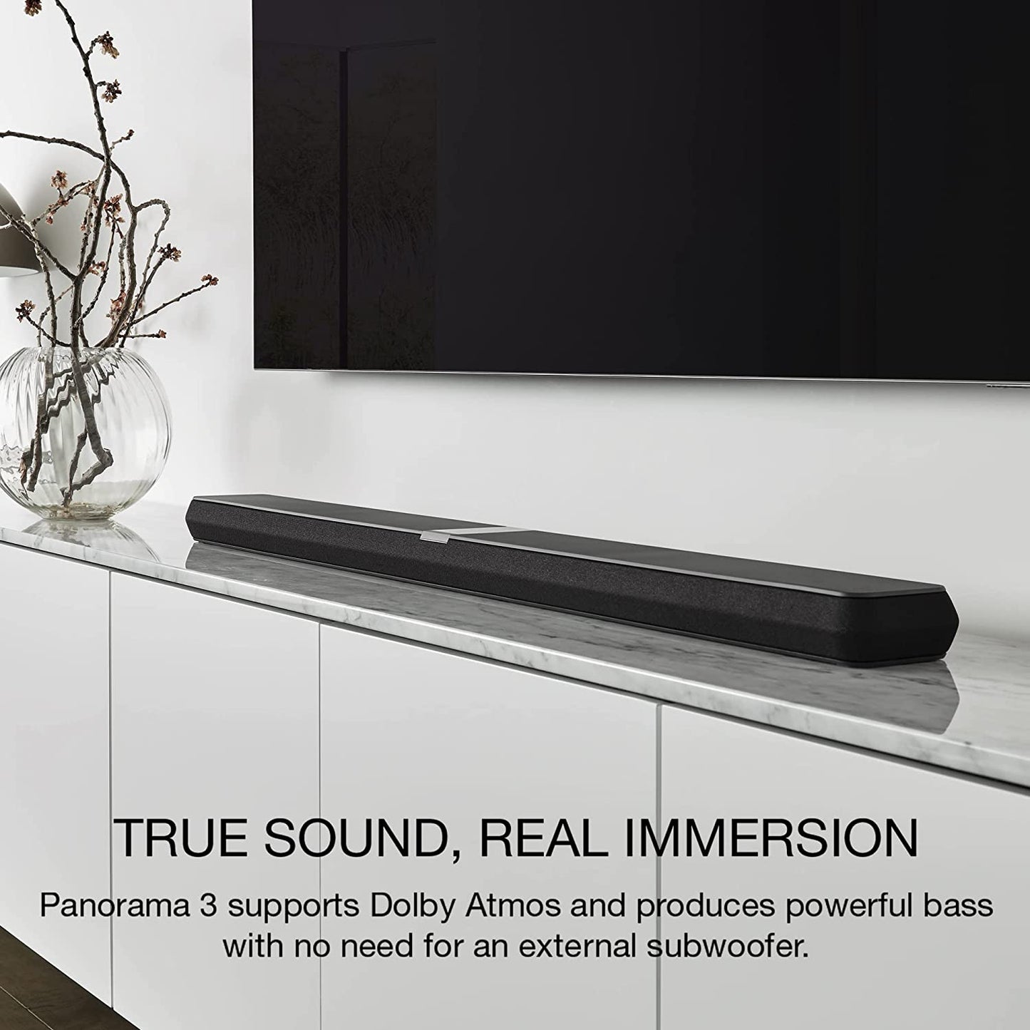 Bowers & Wilkins Panorama 3 Wireless Dolby Atmos Soundbar - electronicsexpo.com - Soundbars