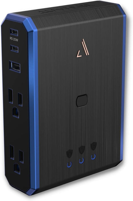 Austere V Series Power 4-Outlet, Space-Saving Surge Protector and Line Conditioner