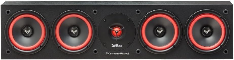 Cerwin - Vega SL - 45C Quad 5 1/4" Center Channel Speaker - electronicsexpo.com - Center Channel Speaker