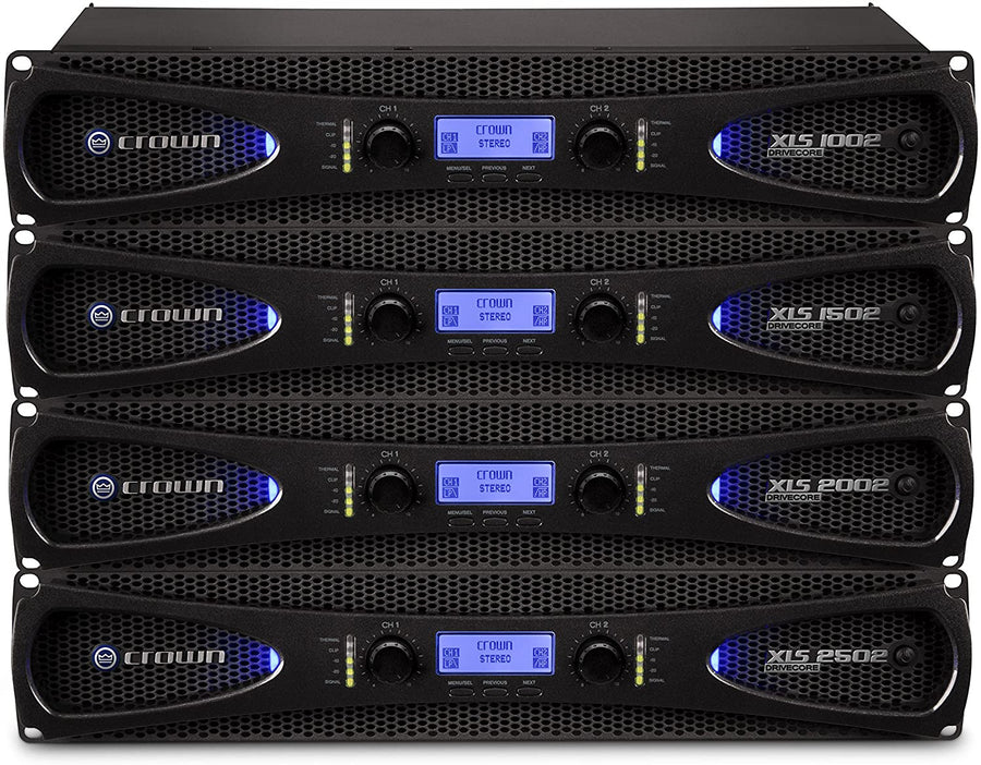 Crown Audio XLS 2502 Stereo Power Amplifier - electronicsexpo.com - Amplifiers / Pre - Amps