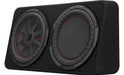 Kicker CompRT 12" Subwoofer in Thin Profile Encl, 2ohm, RoHS Compliant