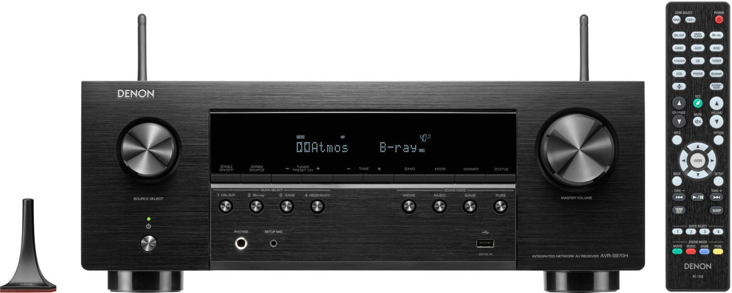 Denon AVR - S970H 7.2 - Channel Home Theater Receiver - electronicsexpo.com - Home Theater Receivers