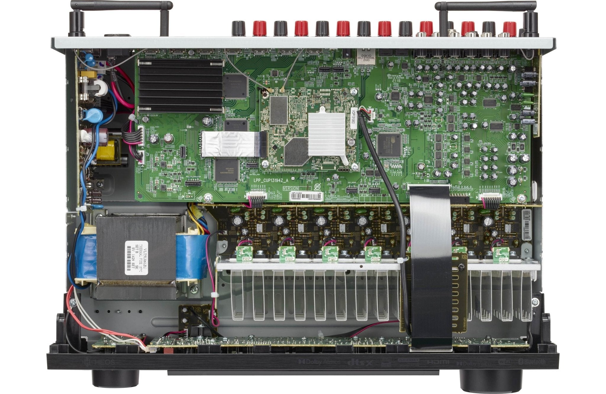 Denon AVR-X1700H 7.2-Channel Home Theater Receiver 8K AV Receiver with