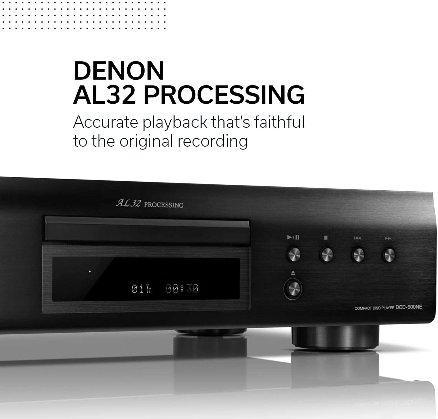 Denon DCD - 600NE Single - Disc CD Player (Certified Refurbished) - electronicsexpo.com - CD Players