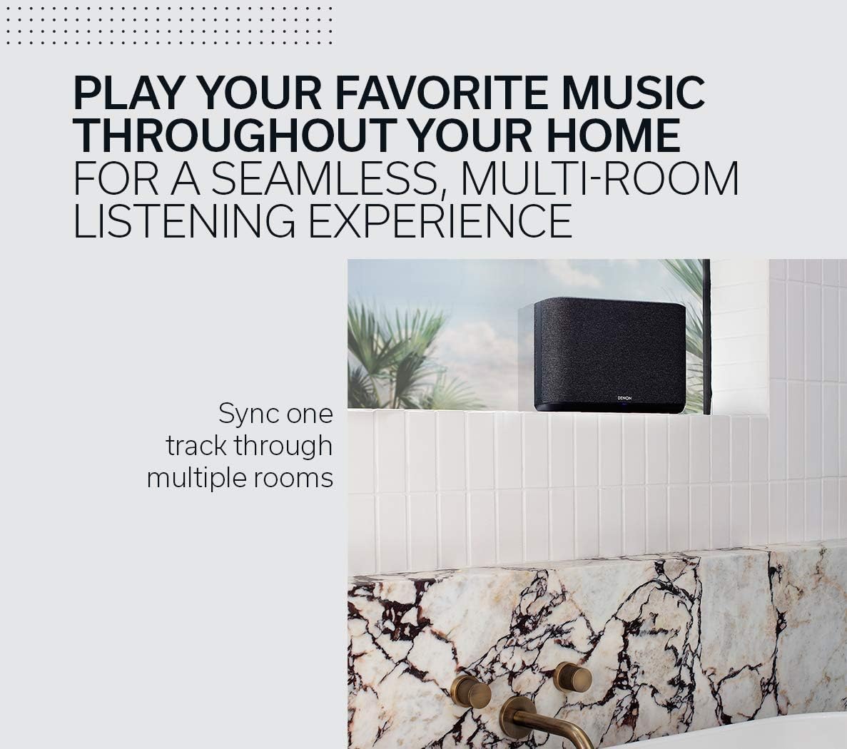 Denon Home 250 Wireless Powered Speaker with HEOS Built - in, Bluetooth, Amazon Alexa, and Apple AirPlay 2 - electronicsexpo.com - Wireless Multi Room System